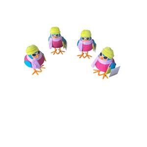 Target Wintershop Featherly Friends Lot of 4